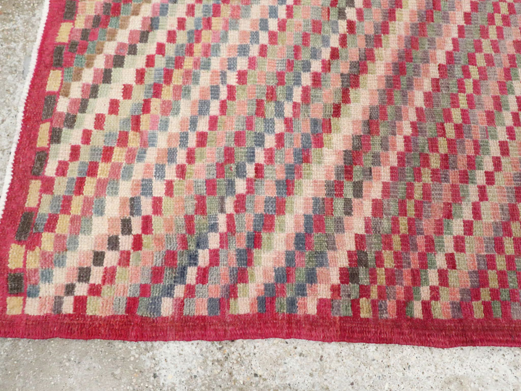 Vintage Turkish Anatolian Throw Rug, No.20843 - Galerie Shabab