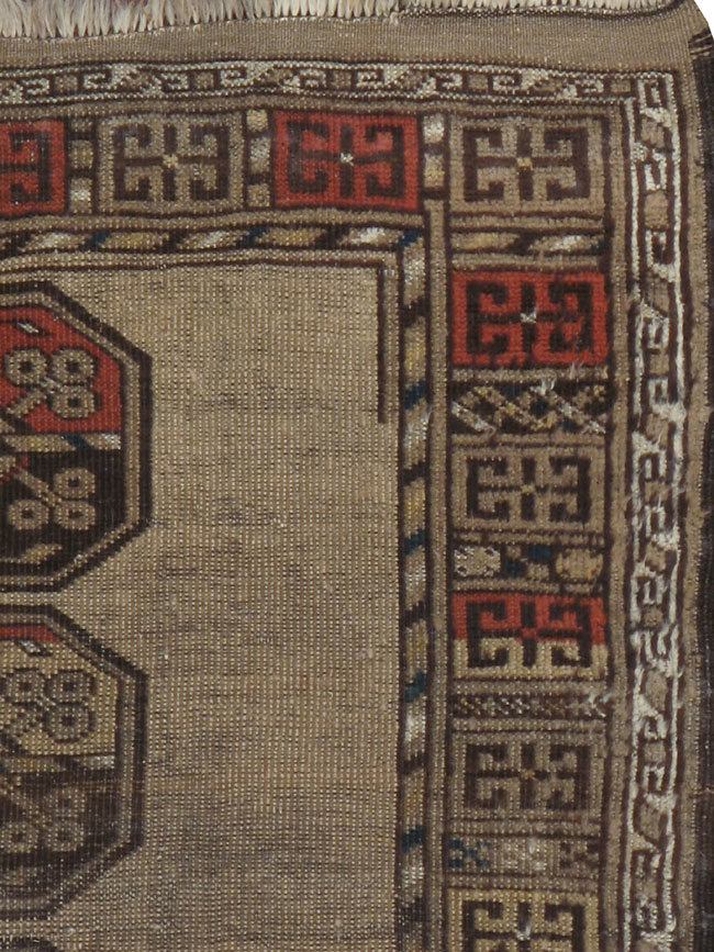 Antique Turkoman Rug, No.20845 - Galerie Shabab