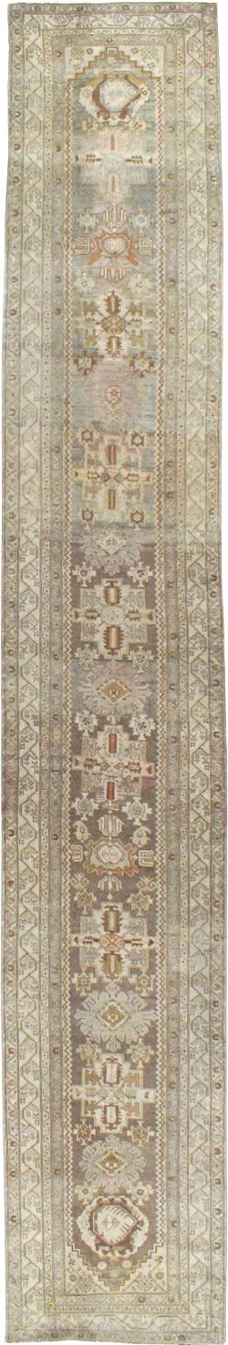 Vintage Persian Malayer Runner, No.20846 - Galerie Shabab