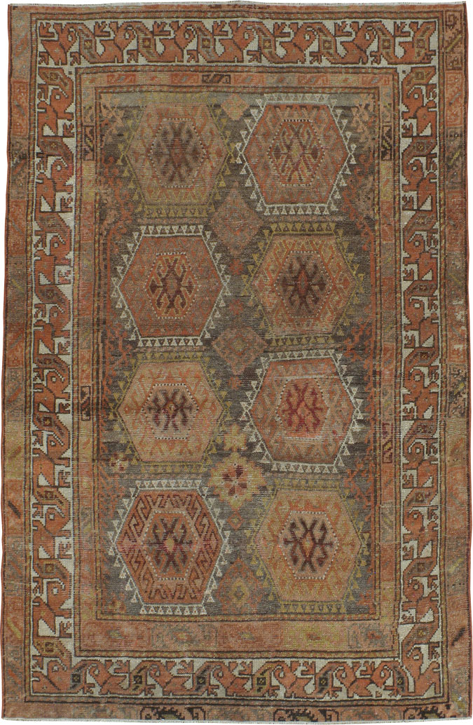 Vintage Persian Kurdish Rug, No.20848 - Galerie Shabab
