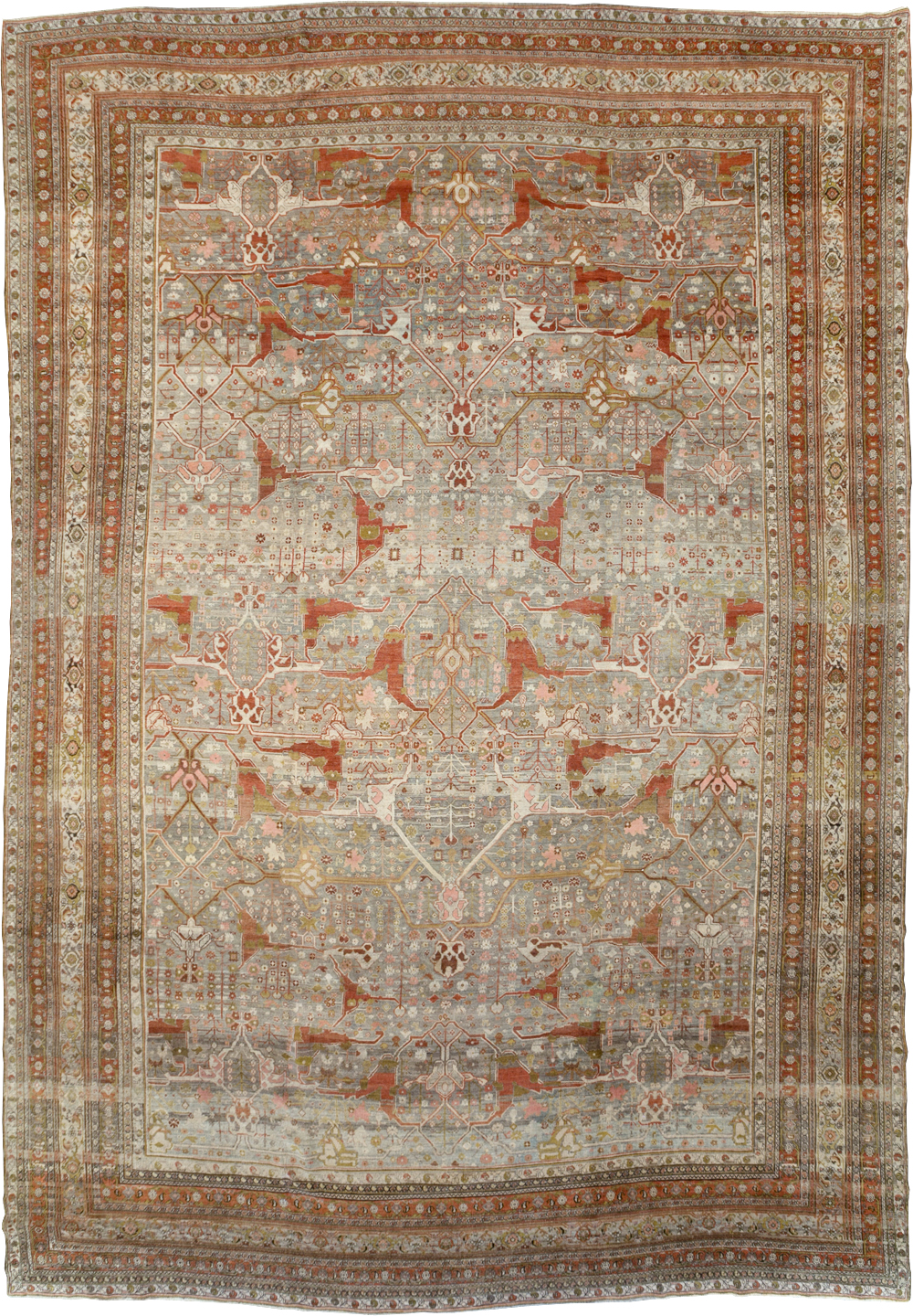Antique Persian Bidjar Carpet, No.20856 - Galerie Shabab