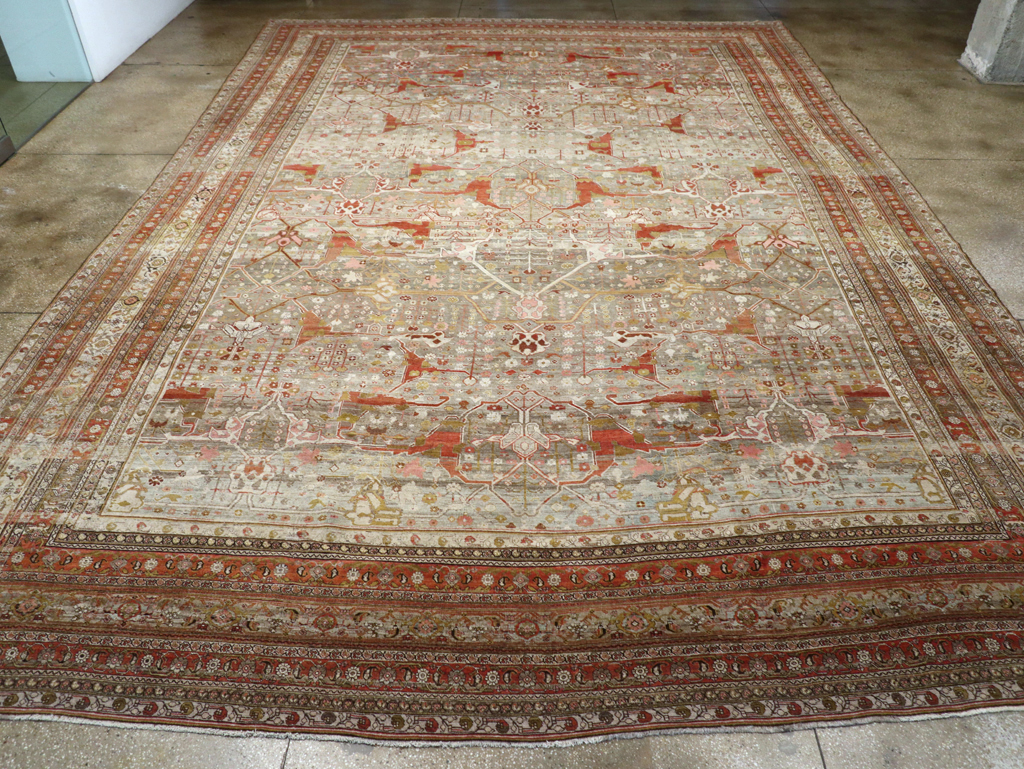 Antique Persian Bidjar Carpet, No.20856 - Galerie Shabab