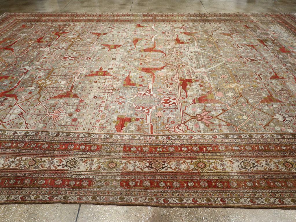 Antique Persian Bidjar Carpet, No.20856 - Galerie Shabab