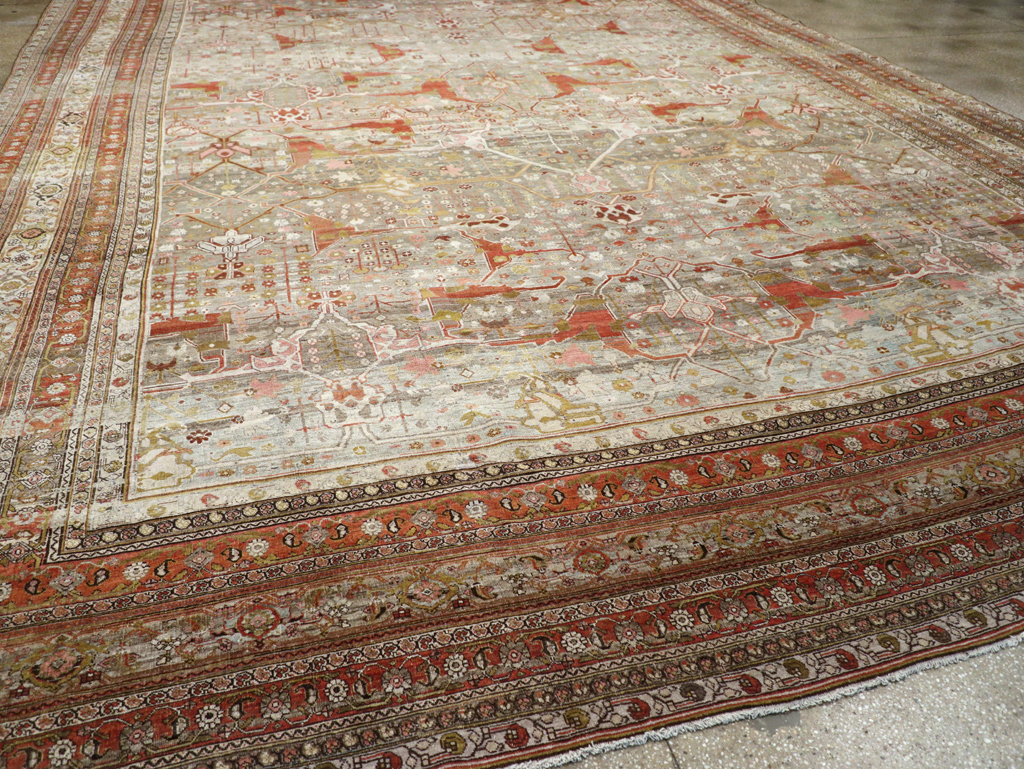 Antique Persian Bidjar Carpet, No.20856 - Galerie Shabab