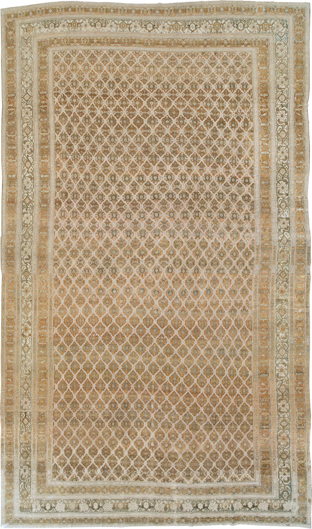 Antique Persian Bibikabad Oversize Carpet, No.20857 - Galerie Shabab