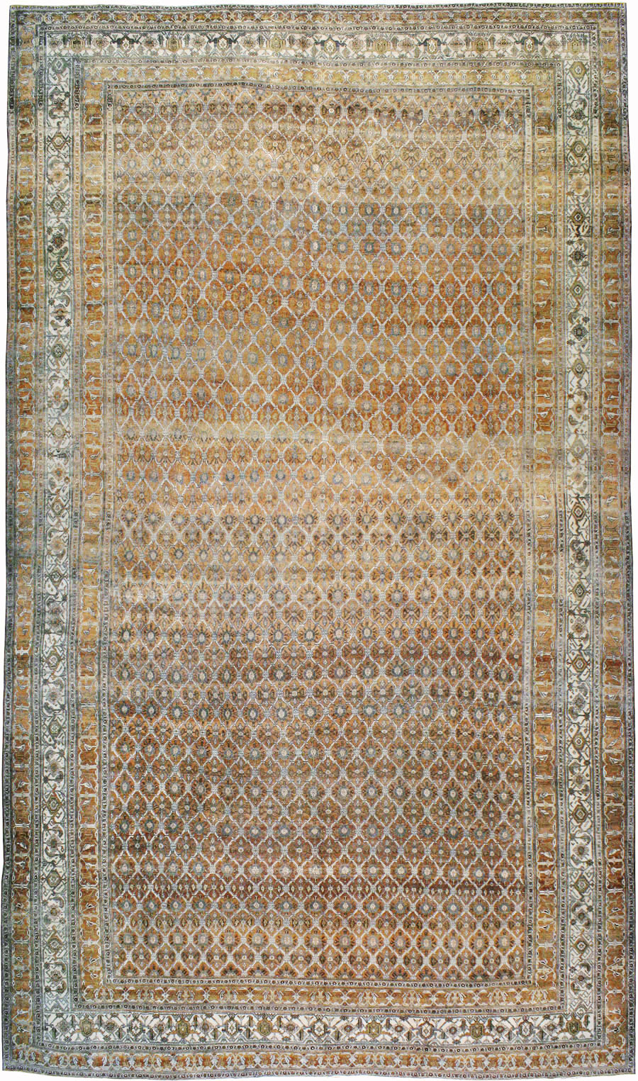 Antique Persian Bibikabad Oversize Carpet, No.20857 - Galerie Shabab