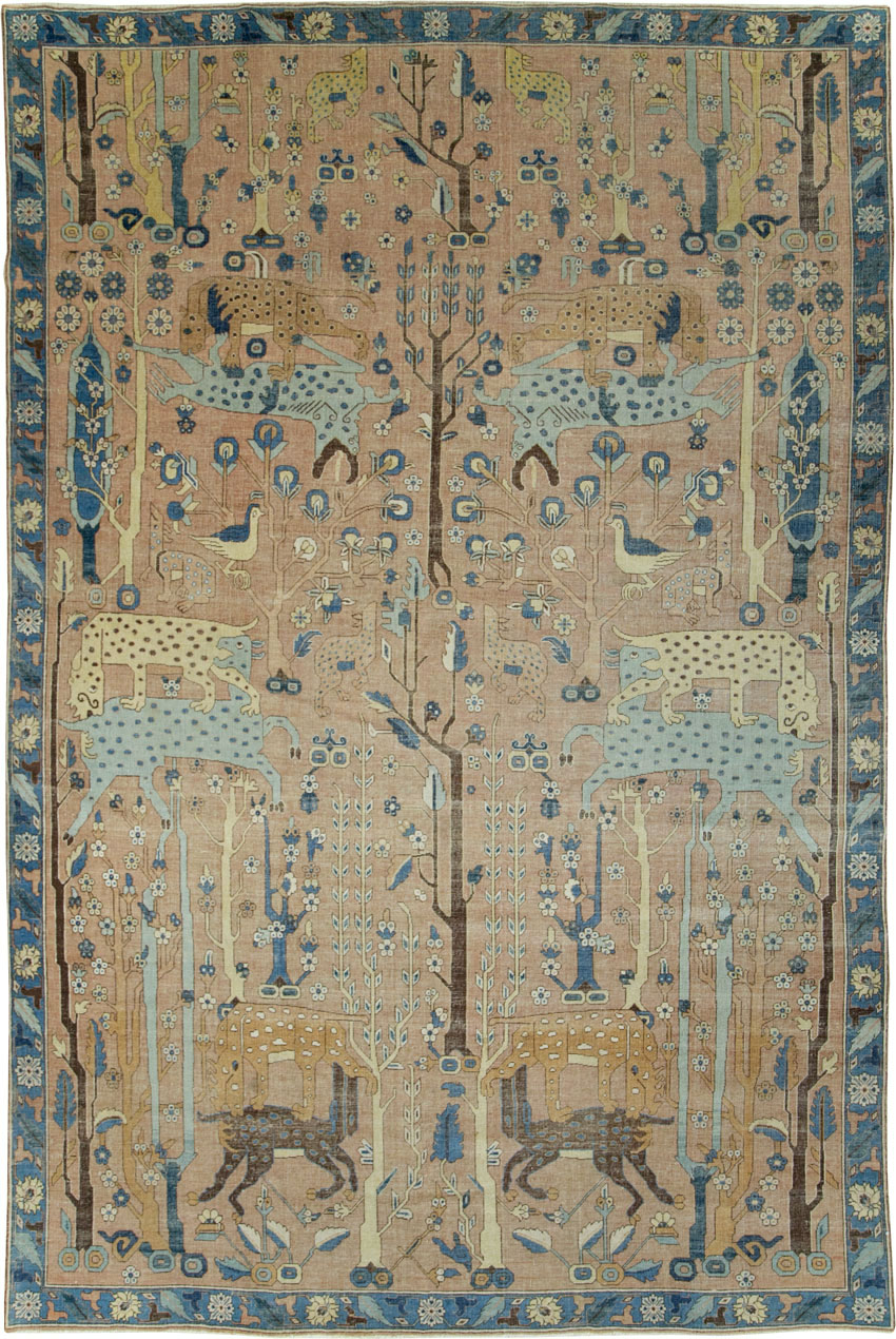 Antique Teodor Tuduc Pictorial Carpet, No.20866 - Galerie Shabab