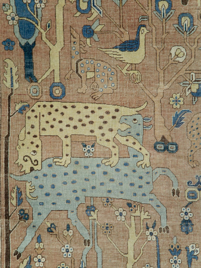 Antique Teodor Tuduc Pictorial Carpet, No.20866 - Galerie Shabab