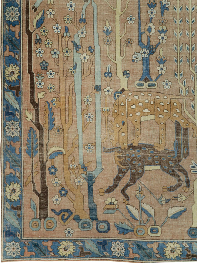 Antique Teodor Tuduc Pictorial Carpet, No.20866 - Galerie Shabab