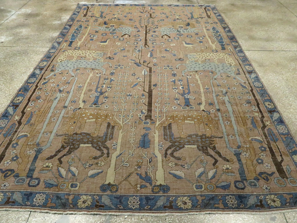 Antique Teodor Tuduc Pictorial Carpet, No.20866 - Galerie Shabab