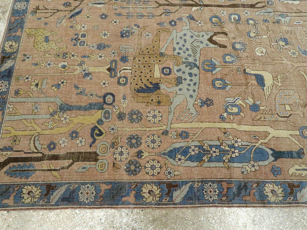 Antique Teodor Tuduc Pictorial Carpet, No.20866 - Galerie Shabab