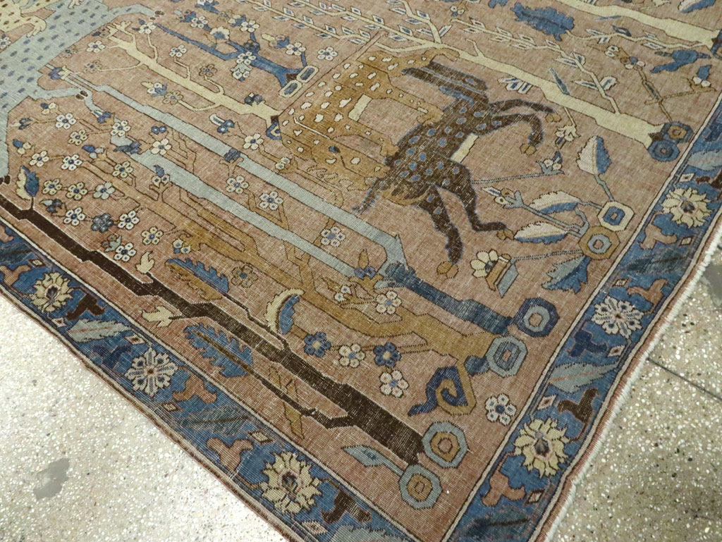 Antique Teodor Tuduc Pictorial Carpet, No.20866 - Galerie Shabab