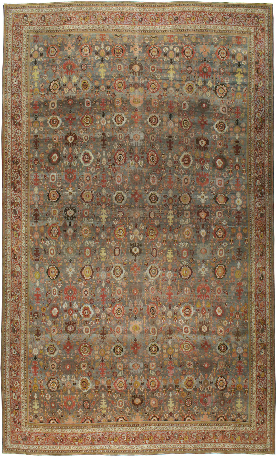 Antique Persian Bidjar Carpet, No.20871 - Galerie Shabab