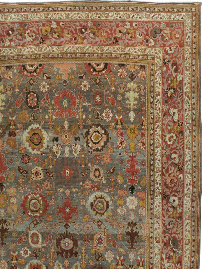 Antique Persian Bidjar Carpet, No.20871 - Galerie Shabab