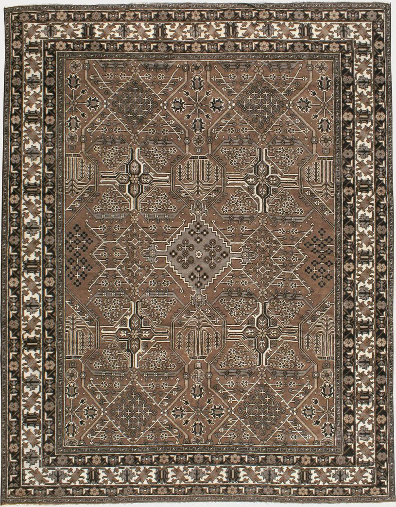 Vintage Persian Bakhtiari Carpet, No.20877 - Galerie Shabab