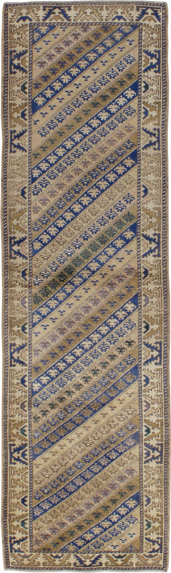 Antique Oushak Runner, No.20880 - Galerie Shabab