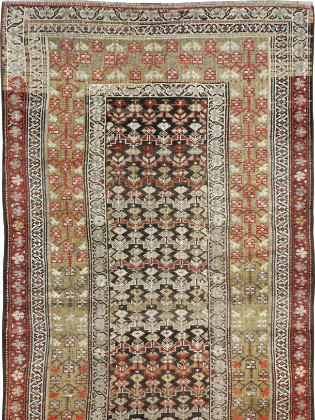 Vintage Persian Malayer Runner, No.20890 - Galerie Shabab