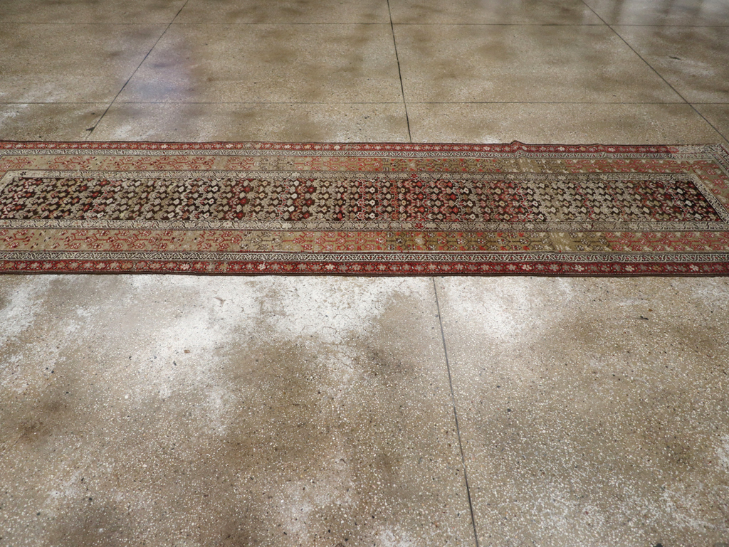 Vintage Persian Malayer Runner, No.20890 - Galerie Shabab