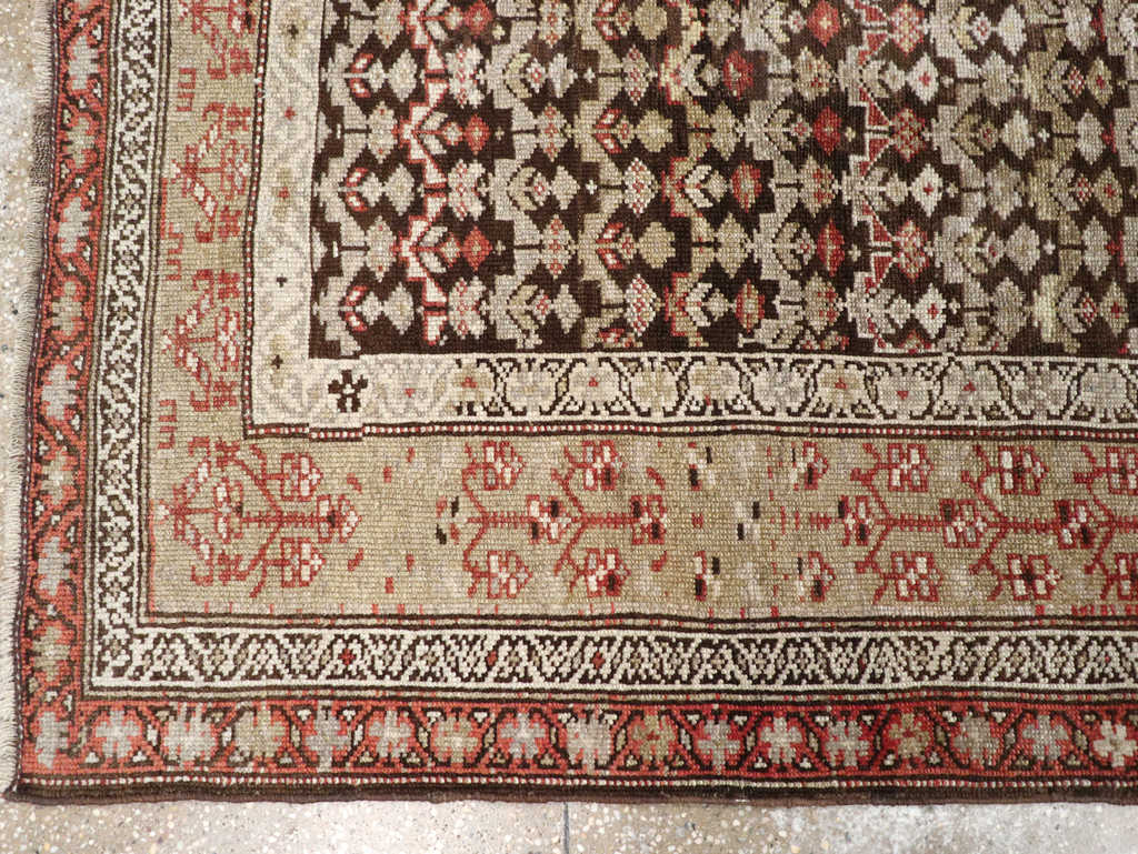 Vintage Persian Malayer Runner, No.20890 - Galerie Shabab