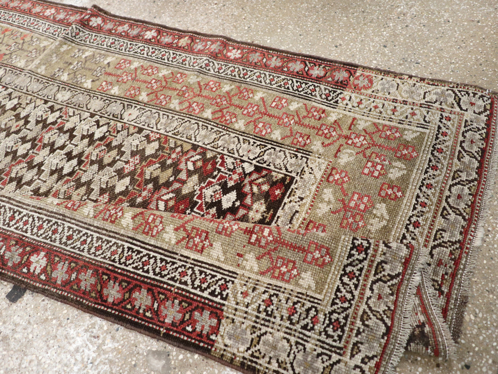 Vintage Persian Malayer Runner, No.20890 - Galerie Shabab