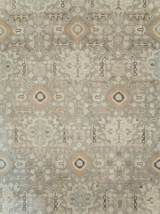 Vintage Persian Tabriz Large Room Size Carpet, No.20900 - Galerie Shabab