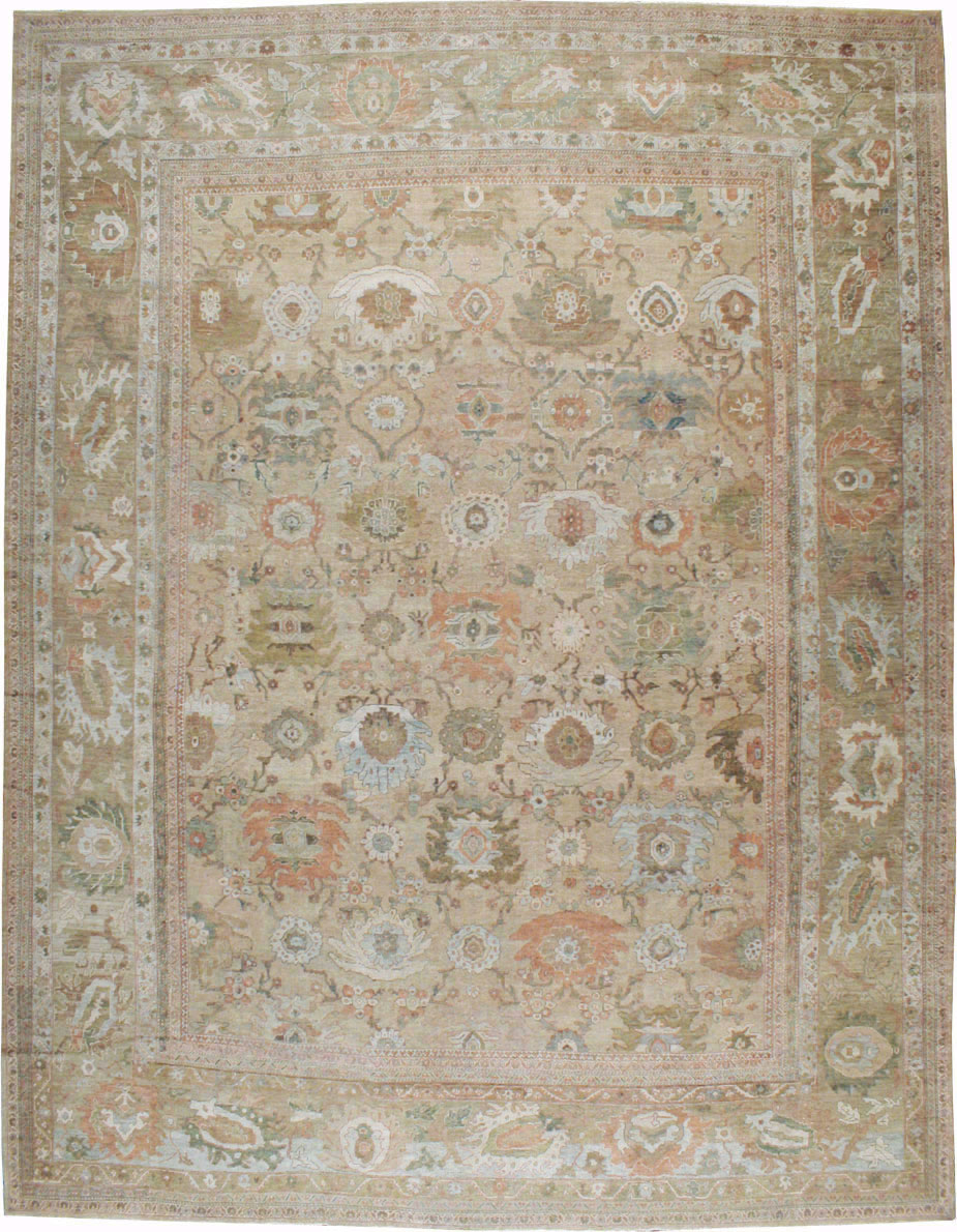 Antique Persian Mahal Carpet, No.20901 - Galerie Shabab