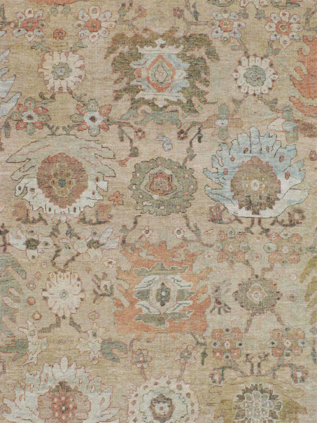 Antique Persian Mahal Carpet, No.20901 - Galerie Shabab