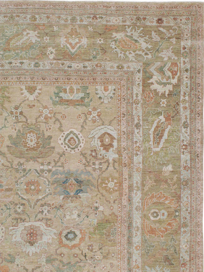 Antique Persian Mahal Carpet, No.20901 - Galerie Shabab