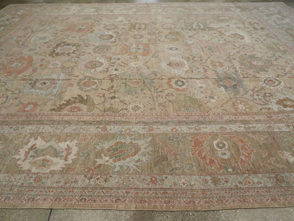 Antique Persian Mahal Carpet, No.20901 - Galerie Shabab
