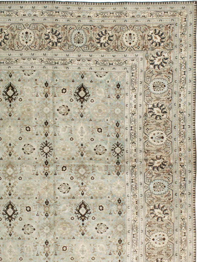 Antique Persian Tabriz Carpet, No.20903 - Galerie Shabab