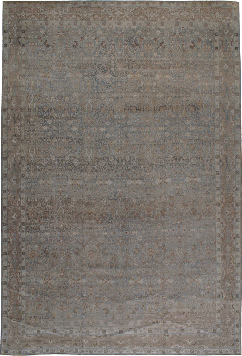 Antique Tabriz Carpet, No.20904 - Galerie Shabab