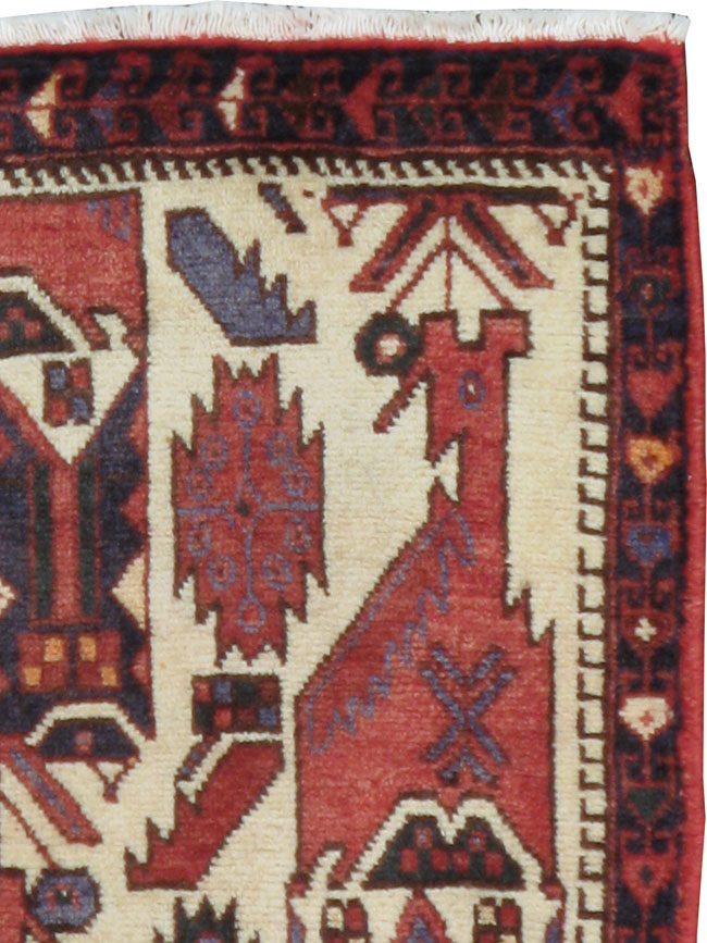 Vintage Persian Afshar Rug, No.20916 - Galerie Shabab