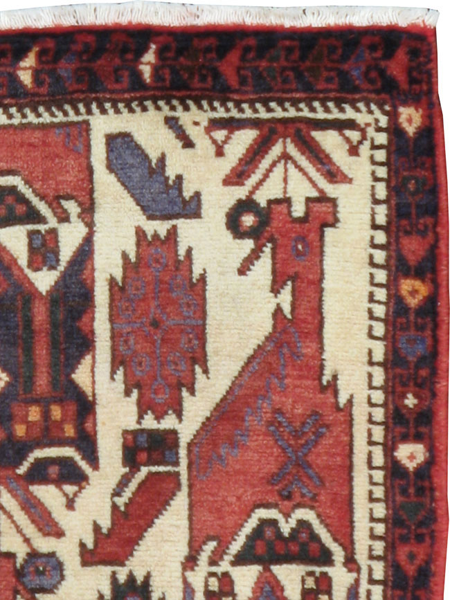 Vintage Persian Afshar Rug, No.20916 - Galerie Shabab