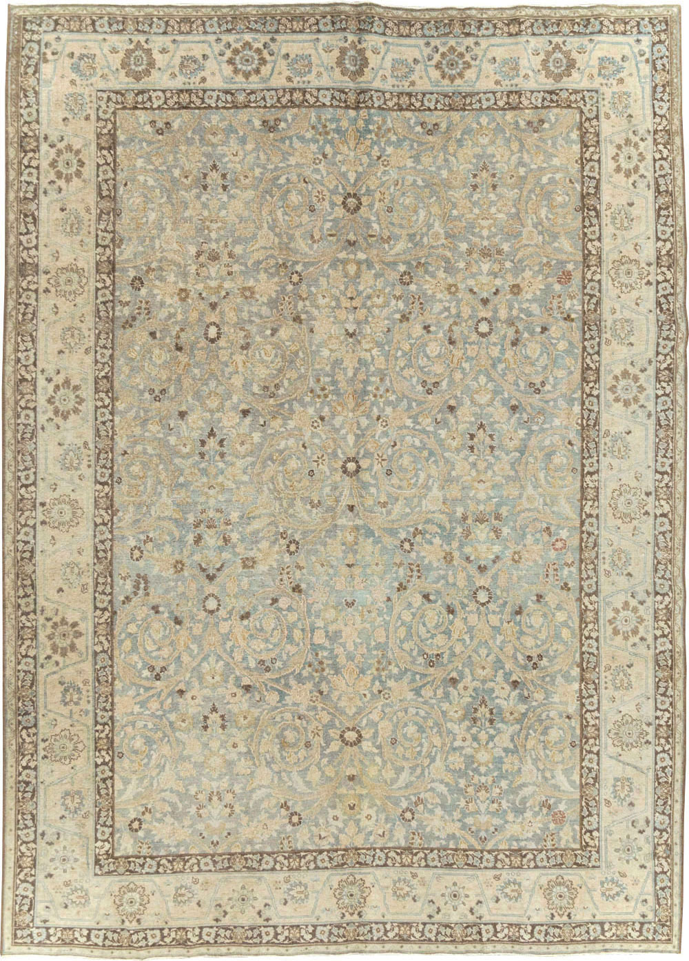 Antique Persian Tabriz Carpet, No.20917 - Galerie Shabab