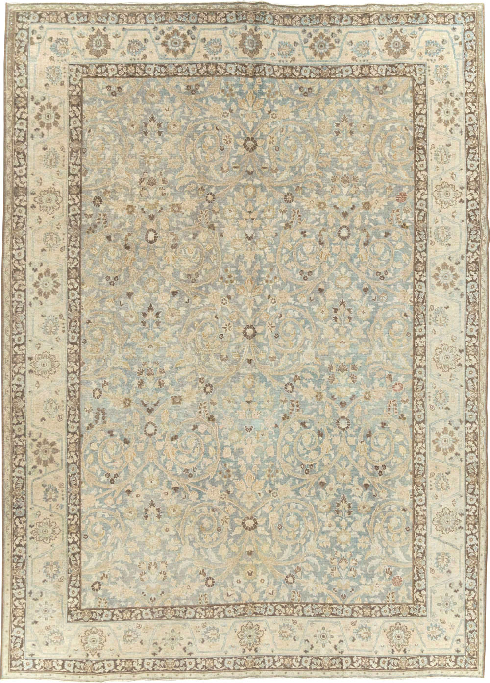 Antique Persian Tabriz Carpet, No.20917 - Galerie Shabab