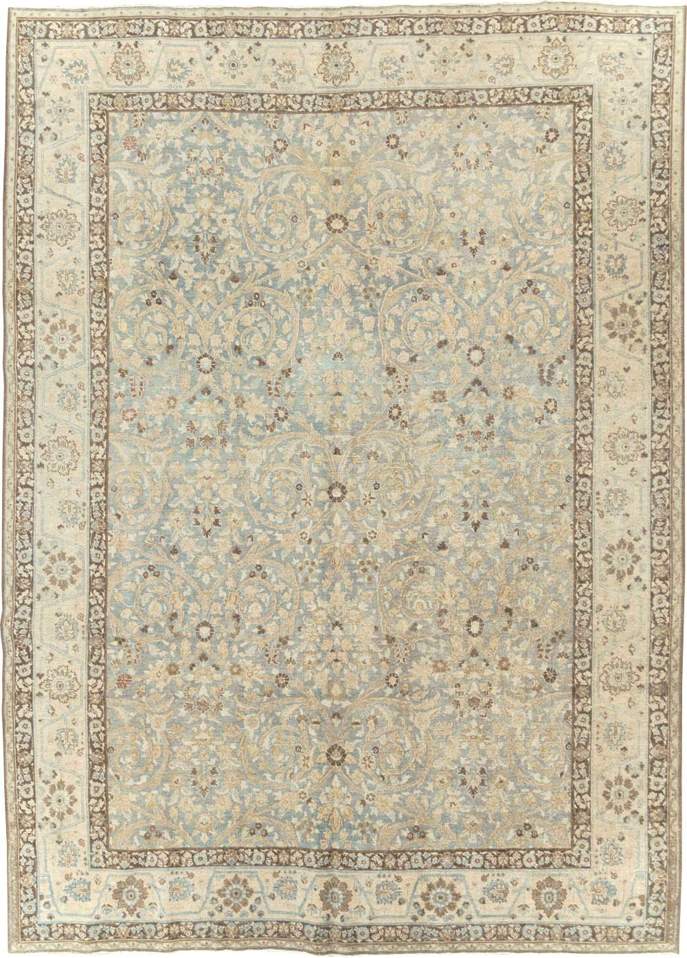 Antique Persian Tabriz Carpet, No.20917 - Galerie Shabab