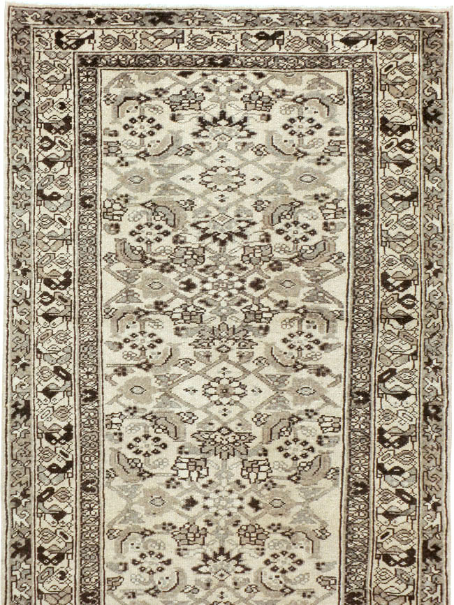 Vintage Persian Malayer Runner, No.20922 - Galerie Shabab