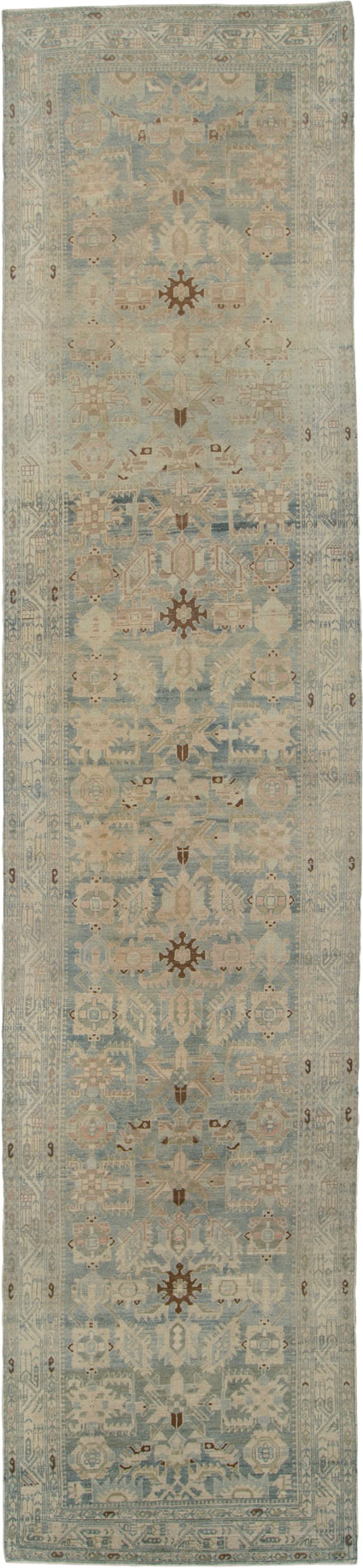 Vintage Persian Malayer Runner, No.20924 - Galerie Shabab