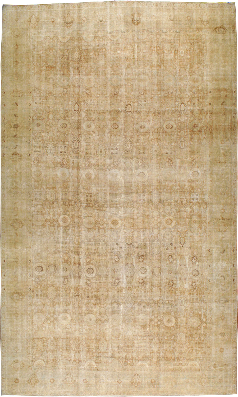 Antique Persian Lavar Kerman Carpet, No.20925 - Galerie Shabab