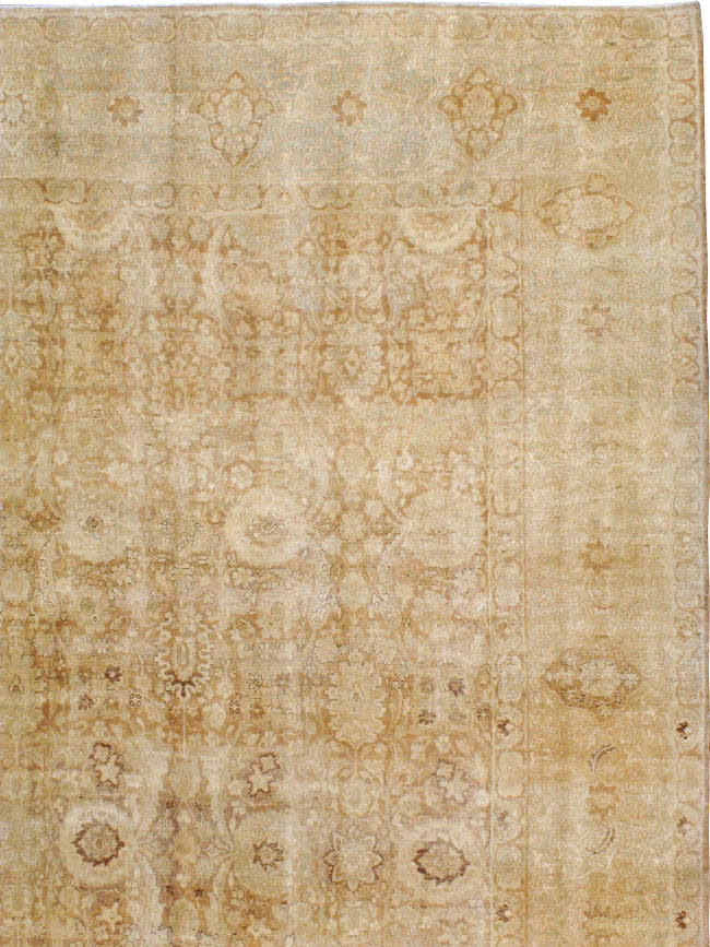 Antique Persian Lavar Kerman Carpet, No.20925 - Galerie Shabab