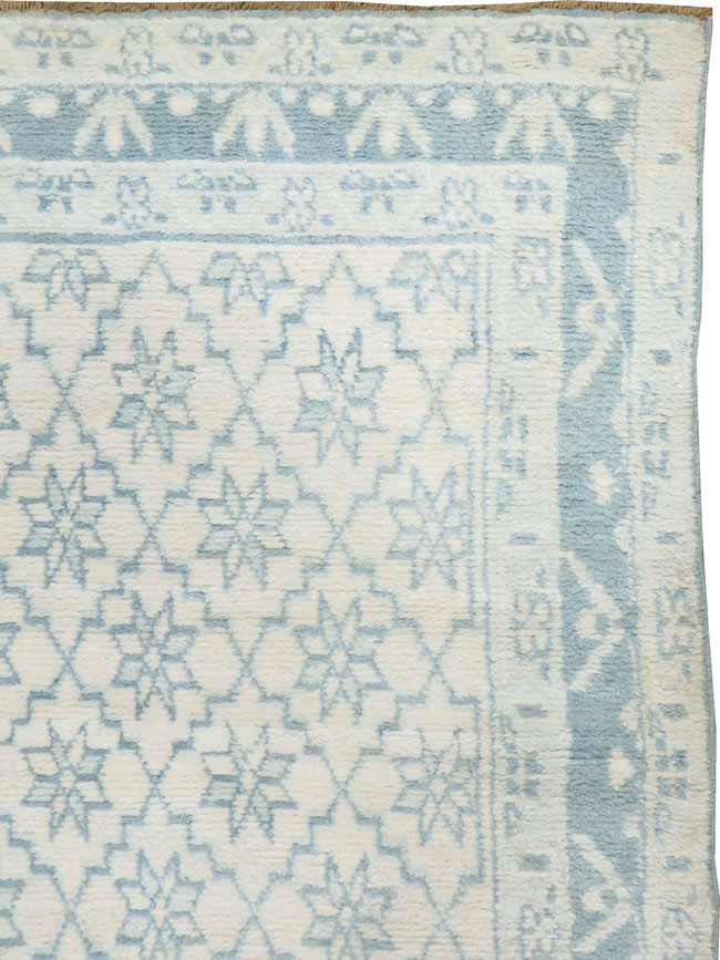 Vintage Indian Cotton Agra Rug, No.20934 - Galerie Shabab