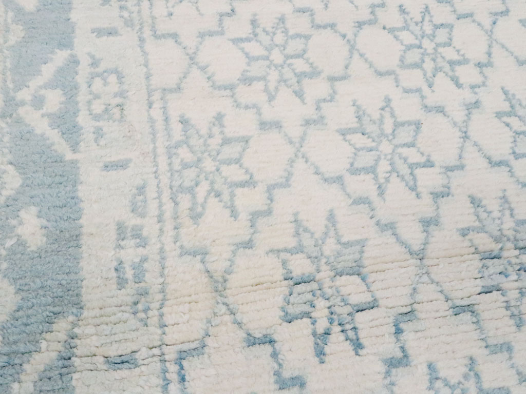 Vintage Indian Cotton Agra Rug, No.20934 - Galerie Shabab