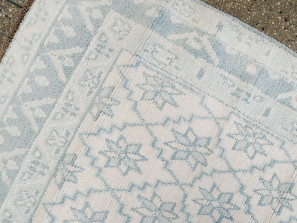 Vintage Indian Cotton Agra Rug, No.20934 - Galerie Shabab