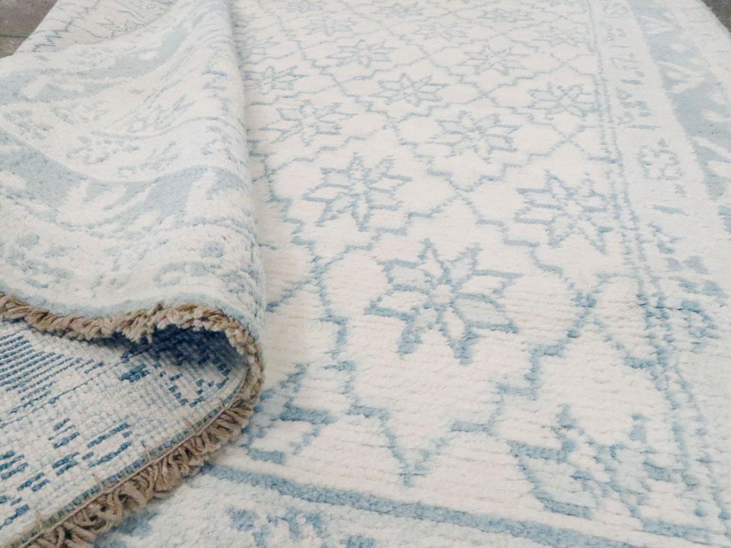 Vintage Indian Cotton Agra Rug, No.20934 - Galerie Shabab