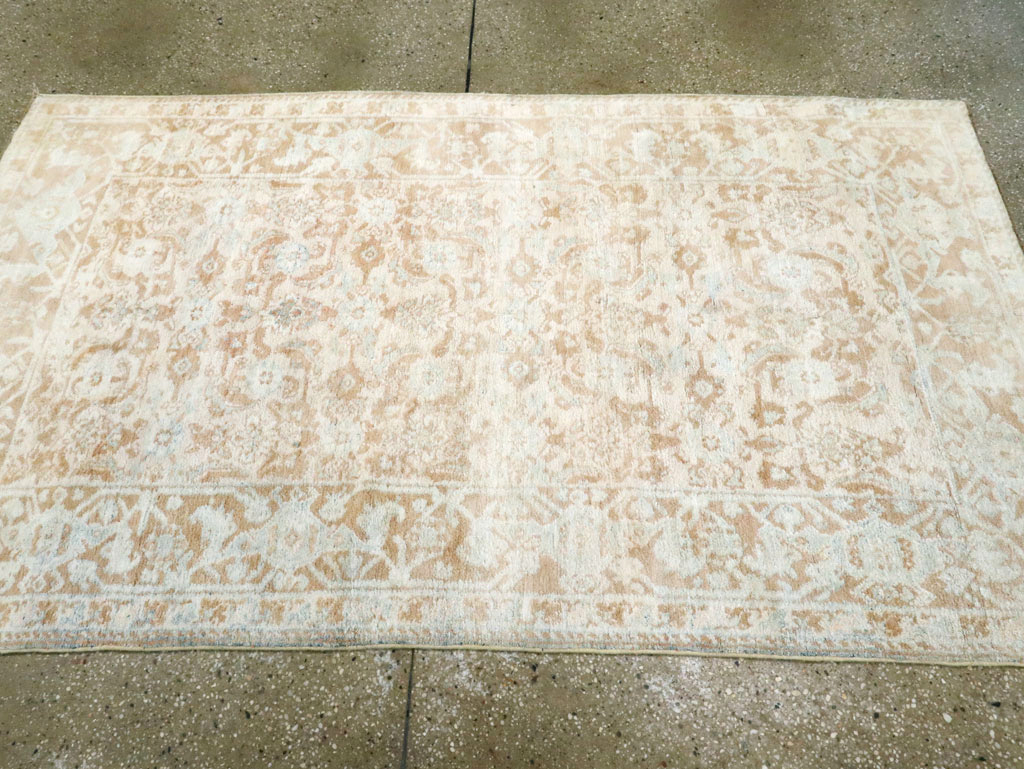 Vintage Indian Cotton Agra Rug, No.20938 - Galerie Shabab