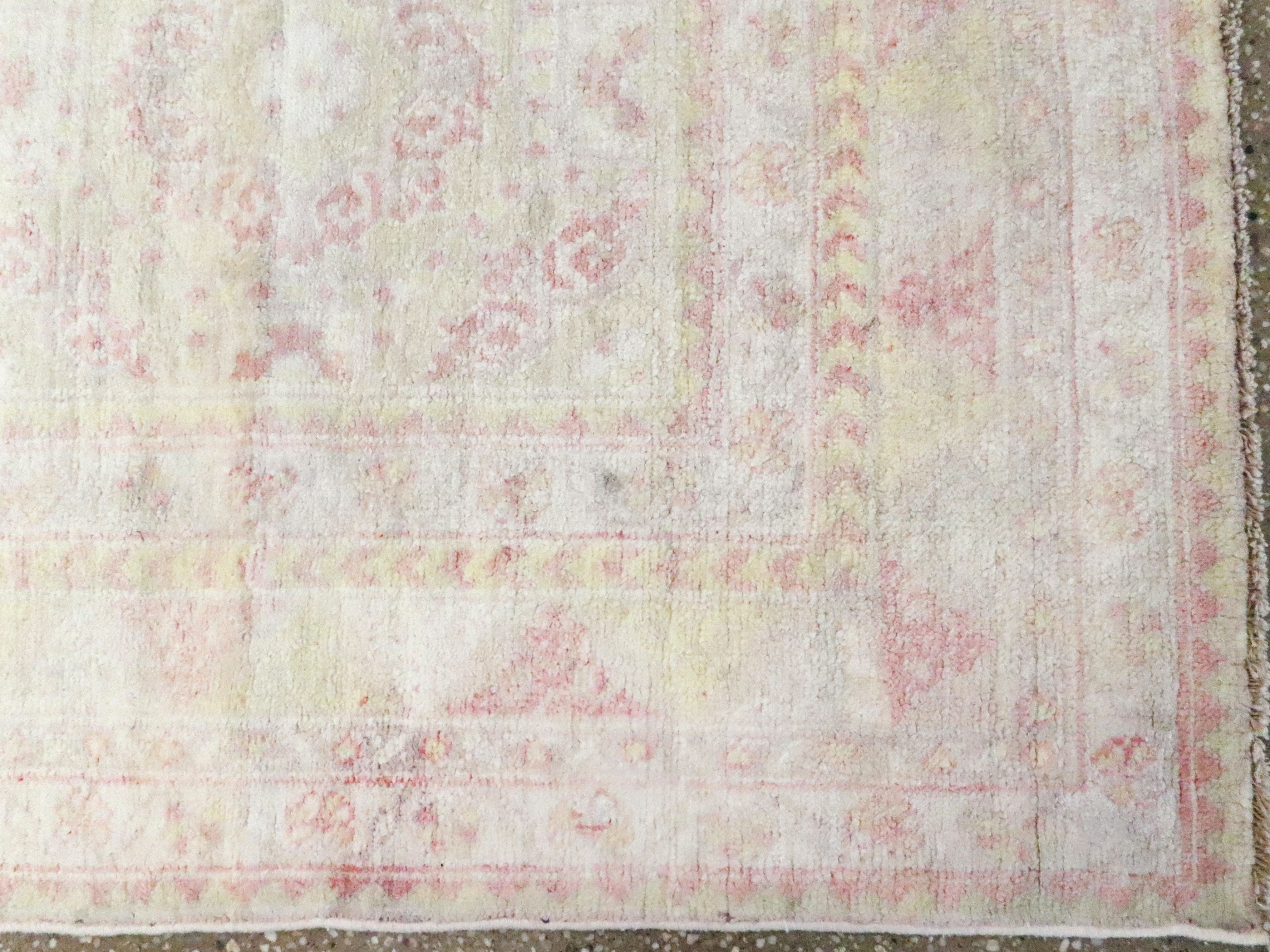Vintage Indian Cotton Agra Rug, No.20944 - Galerie Shabab