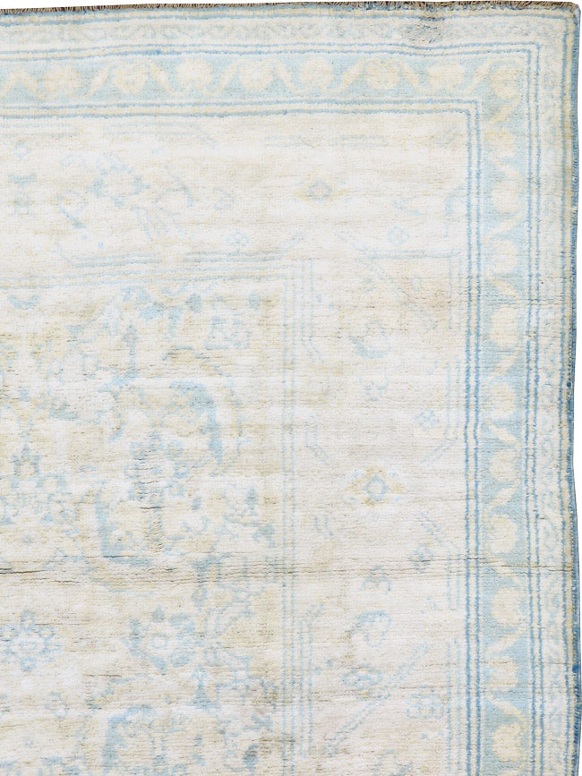 Vintage Indian Cotton Agra Rug, No.20945 - Galerie Shabab