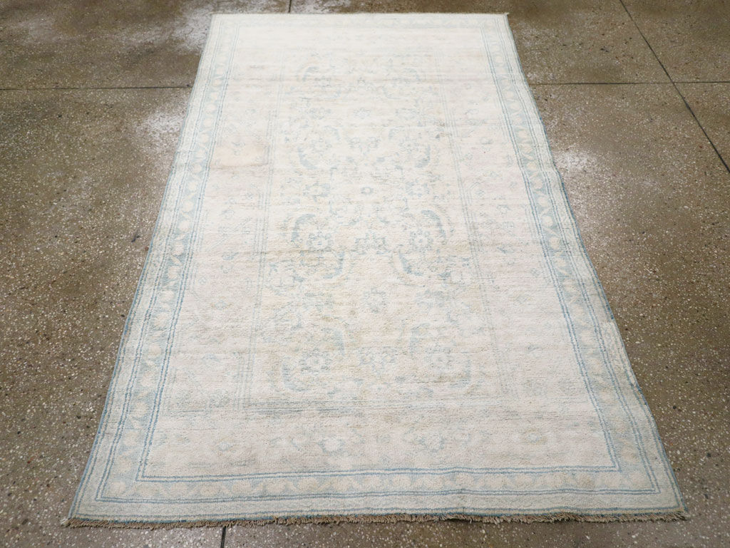 Vintage Indian Cotton Agra Rug, No.20945 - Galerie Shabab