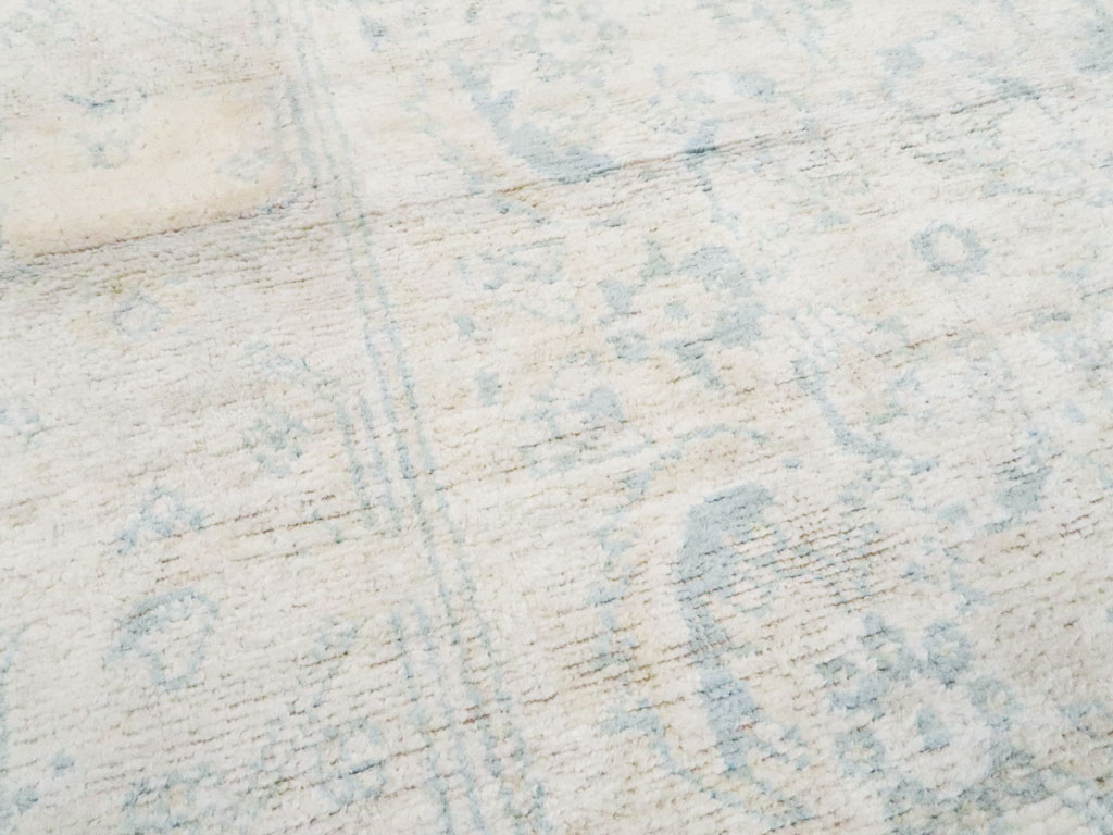 Vintage Indian Cotton Agra Rug, No.20945 - Galerie Shabab