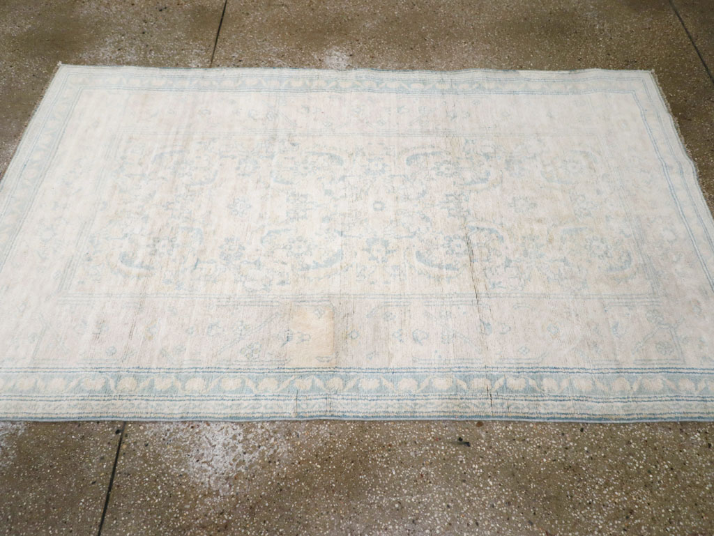Vintage Indian Cotton Agra Rug, No.20945 - Galerie Shabab